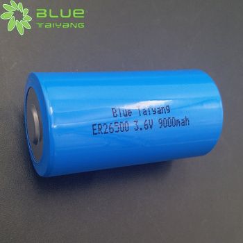 ER26500 3.6V 9000mAh 鋰亞硫酰氯電池