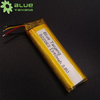 822063 3.8v聚合物鋰電池 1300mah 1340mah 高壓鋰電池 4.35v高壓電池 可充電產(chǎn)品