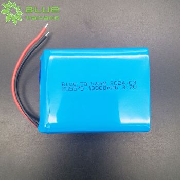 205575 10000mah 3.7V 聚合物鋰離子電池組 智能動(dòng)態(tài)心電監(jiān)測儀鋰電池10ah